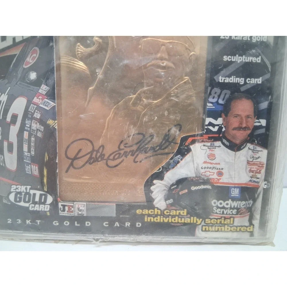 Dale Earnhardt 23 Karat Gold Card Btand New Sealed